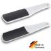 Double Foot File Callus Remover - BOW White Pedicure Tool for Smooth Feet | International Shipping Available - Buy Online on GoSupps.com