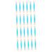 Healeved 48 Pcs Eye Shadow Applicator Eye Makeup Brushes Blending Small Eyeshadow Brush Eye Blending Brushey