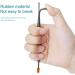 Silicone Ear Pick Double Head Earpick Ear Wax Curette Spoon Remover Clean V6R6 Ear Ear Cleaner Tools Ear Steel Spoon - Buy Online on GoSupps.com