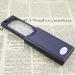 Pull Portable Magnifying Glass 2.5 Times / 45 Times Handheld Reading Magnifier Mini High Power Mirror with LED Light Counterfeit Light Black Made in China - Buy Online on GoSupps.com