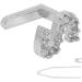 Shop Verdant Touch Hip Hop Teeth - Removable Silver Dentures for Halloween & Cosplay Accessories - Buy Online on GoSupps.com