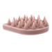 Healeved 2 pcs bath brush laundry collector drop shape scrubber washing brush shampoo brush massage comb silica gel