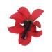 5 Pieces Women's Big Double Chiffon Orchid Hair Clips - Artificial Tropical Flower Pins | Hawaii Hibiscus & Plumeria Hair Accessories - Buy Online on GoSupps.com