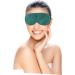 KOCKSHION 1 Pc Eye Mask Silk Sleeping Mask Sleep Mask Silk Eye Mask Sleeping Mask Eye Silk Mask Contoured Cup Night Blindfold Silk Eyeshadow Shaded Eye Patch Green - Buy Online on GoSupps.com
