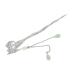 Women Retro Hair Sticks Hair Chopsticks Vintage Ancient Chinese Japanese Hair Sticks Pins Teachers Day for Women ( Lime Green Pendant )