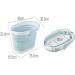 Portable Fishing Bucket Collapsible BucketPortable Folding Bucket Solid Basin Multifunctional(Pink) - Buy Online on GoSupps.com