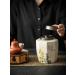 SFANIIX Stash Jar Container Plant Ash Ceramic Tea Cans Double-layer Sealed Cans Common Flower Tea Storage Cans Household Medicinal Materials Cans Vintage Storage Jars - Buy Online on GoSupps.com
