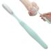 Pedicure Foot File Toe Crevice Cleaning Brush Shower Foot Scrubber Skin Removal Foot File Callus Remover Long Handled Toe Brush for Wet and Dry Feet Blue