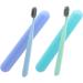 Ipetboom 4-Piece Ultra-Like Toothbrush Set for Gum Care | Travel-Friendly Manual Toothbrushes | Sustainable Wheat & PP Material - Buy Online on GoSupps.com