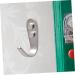 Parliky Door Hooks Bath Towel Shelf Bath Towel Hooks Wall Hanging Hooks Coat Hooks Clothes Hook Wall-Mounted 6.80X2.50X1.10CM As Shown - Buy Online on GoSupps.com