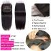 6x6 Hd Lace Closure Straight Lace Base Pre Plucked Closure Front Hd Transparent Free Part With Baby Hair Deep Part Only Unprocessed Virgin Human Hair Natural Color 22 Inch - Buy Online on GoSupps.com