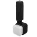 Double Sided Face Brush Portable Dead Skin Removal Exfoliator Facial Cleaning Brush Black