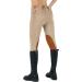Beroy Women's Equestrian Breeches - Horse Riding Tights with Silicone Full Seat & Pockets - Khaki, Size Small - Buy Online on GoSupps.com