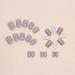 SINLOV Short Nude Pink Glitter Fake Nails Square French False Nails Glossy Press on Nails Ballerina Acrylic Full Cover Nails for Women and Girls - Buy Online on GoSupps.com