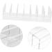 Mikinona Storage Rack Acrylic Drawer Organizer Clear Eye Shadow Holder Pressed Powder Organizer Grid Desk - Buy Online on GoSupps.com
