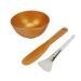 Silicone Face Mask Mixing Bowl Set With Brush Scraper Easy To Clean Multifunctional Facial Mask Bowl Set