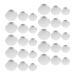 Sewroro Palettes de Fards Paupi res Vides 30 Pi ces Godets en Aluminium Ronds 15Mm/20Mm/26Mm Plateau Cosm tique Compact pour Blush Highlighter et Maquillage DIY Accessoires de
