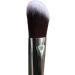 Nanshy Flat Foundation Brush - Precise Angled Make up Brush - Slanted Bronzer Blusher Liquid Foundation and Concealer Brush - (White/Chrome Full Size) - Buy Online on GoSupps.com