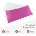 Rose Red Microwavable Weighted Eye Pillow for Yoga Meditation - Moist Heat & Cold Compress - Buy Online on GoSupps.com