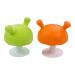 FARUTA 2PCS Pacifier Teether Mushroom Teether for Sucking Pulling Needs Breastfed (Color : Assorted Color)