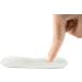 uxcell Women Self-Adhesive Leather Heel Pad Insoles - White 6 Pairs for Comfort and Support - Buy Online on GoSupps.com