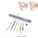 7Pcs Ear Pick Earwax Removal Kit - Portable Ear Cleaner Tool Set With Box - Buy Online on GoSupps.com