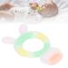 Baby Bite Ring for Newborns (0-6 Months) - Wear-Resistant Dishwasher-Safe Pink Anti-Finger Sailing Teether - Buy Online on GoSupps.com