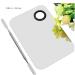 Ruluti Stainless Steel Makeup Mixing Palette & Spatula Tool - Perfect for Seamless Makeup Mixing - Buy Online on GoSupps.com