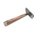 Udavivi double edge safety razor zinclegation manual security razor reusable men's handwell with wooden handle