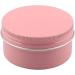 Buy BasicPacking 12-Piece 80ml Pink Empty Round Aluminum Screw Lid Cans - Ideal for Creams Candles & Cosmetics - Includes 50mm Stickers - Buy Online on GoSupps.com