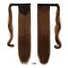 Iluu 24-Inch Golden Brown #10 Wrap-Around Horse Schwanz Clip-In Ponytail Extensions - 100g Synthetic Hair for Effortless Style - Buy Online on GoSupps.com