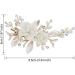Holiday Decorations Bride Hair Clip Wedding Hair Clip Flower Wedding Hair Piece For Bride Hair Comb Barrette Bridal Hair Accessories Gold - Buy Online on GoSupps.com