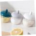 Zerodeko 2pcs Spice Jar with Spoon Glass Container Kitchen Gadgets Pepper Bowl Glass Empty Condiment Jar Terrarium Kitchen Seasoning Organizer Salt Container Sugar Bowl Monosodium Glutamate - Buy Online on GoSupps.com