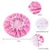 Arycrack Lavender Shower Cap Bonnet 2-Pack - Waterproof PE, Two-Layer Inside for Ultimate Protection - Buy Online on GoSupps.com