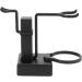 Daconovo Metal Shaving Stand - Stylish Black Barber Shaving Brush Holder & Soap Dish for Men | International Shipping Available - Buy Online on GoSupps.com