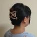 Elastic Beaded Double Hair Clips Combs Stretchable Hair Combs Magic Hair Side Combs Hair Bun Maker Accessories rose gold - Buy Online on GoSupps.com
