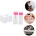 FRCOLOR 1 Set manicure press empty bottle empty lockable pump bottle lint wipes for nails cleaner bottle lint nail wipes pump wipes water dispenser portable travel plastic - Buy Online on GoSupps.com