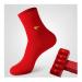 Socks Thick Cotton Men's Mid-Tube Stockings Chinese New Year Red Socks Chinese Zodiac Wedding and Festive Red Socks (Color : RED Size : 39-45) 39-45 Red