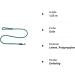 Buy Basic 10mm Rope Leash with Hand Loop - 27 Colors 7 Lengths | 1.55m Green - International Shipping Available - Buy Online on GoSupps.com
