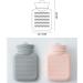 Buy Komunj Hot Water Bottle with Removable Knitting Cover - Relieve Abdominal Pain & Cramps - International Shipping Available - Buy Online on GoSupps.com