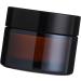 Cream Jar Glass Cosmetic Jar Light Shielding Empty Sample Container with Leakproof Lid for Lotion Cream Powder (20g) 20g Brown - Buy Online on GoSupps.com