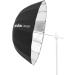 Godox UB-85S 85cm Parabolic Silver Reflec Studio Light Umbrella with Diffuser Cover - Buy Online on GoSupps.com