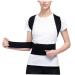 Adjustable Straps brace posture brace lumbar support posture support belt man Posture Corrector XXL Black