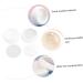 POPETPOP 2ensembles Bo te Poudre Portable Pratique Avec Poup e Poudre Conteneur Pour Cosm tique Pour Maquillage Pochettes 6.2x6.2cmx2pcs blancx2pcs - Buy Online on GoSupps.com