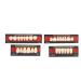 Temporary tooth filling for teeth temporary tooth repair set Hard denture false teeth dental material synthetic resin false teeth filling for loss of oral cavity dental care tools