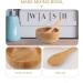 Eco Bamboo Small Facial Skin Care Mixing Bowl Set - DIY Aromatherapy Wooden Bowl with Mini Spoon for Makeup & Massage Oils | Beauty Tool for Skin Care - Buy Online on GoSupps.com