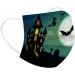 3 Ply Disposable_Face_Mask with Halloween Cute Pattern Design Comfortable Covers Suitable For Adults Outdoor Use Protection - Buy Online on GoSupps.com