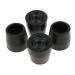 dailymall 4 X Walking Stick Ferrule Rubber Crutch Tips Bottom End Protector Stability - Black as described - Buy Online on GoSupps.com