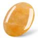 MAIBAOTA 2.4" Topaz Healing Crystal Gemstones Pocket Polished Gifts Oval Shape Reiki Spiritual Energy Nature Crystals for Women Men Relief Balancing Stress Divination Meditation