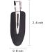 4 pieces No Bend Hair Clips No Crease Hair Clips Makeup No Bend Hair Clips for Hair Styling and Makeup Application Black silver - Buy Online on GoSupps.com